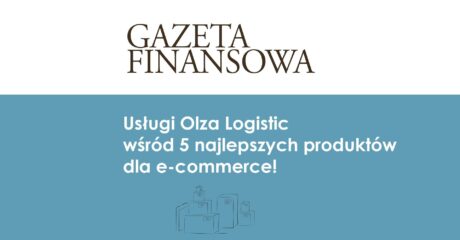 Usługi Olza Logistic wyróżnione przez Gazetę Finansową!
